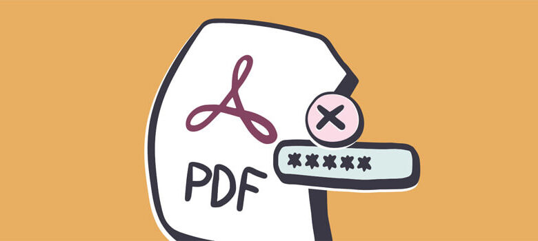 無密碼開啟加密的PDF